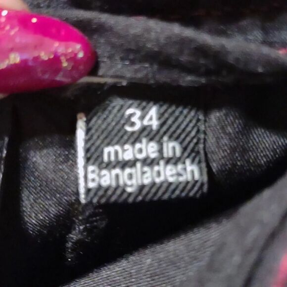 Burnside Black Cargo Shorts size Waist 34 - Picture 16 of 16